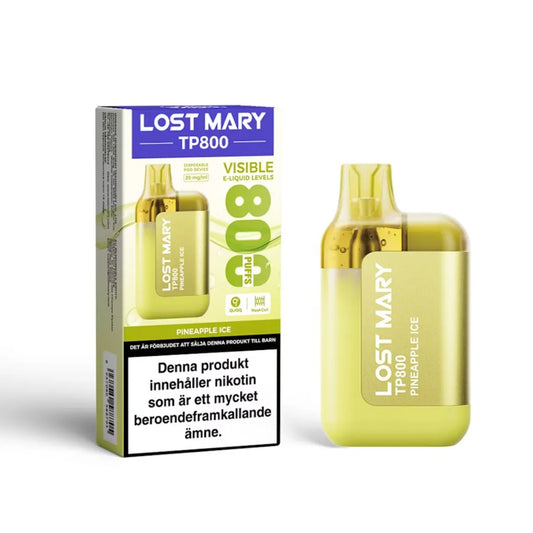 Lost Mary TP800 | Engångs Vape | 20mg/ml
